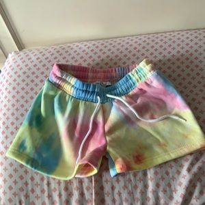 Extra small rainbow shorts